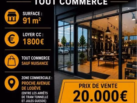 bail tous commerces
