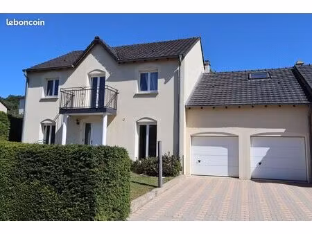 vente maison à vaux 170 m²  4 chambres  bureau  double garage et jardin clos
