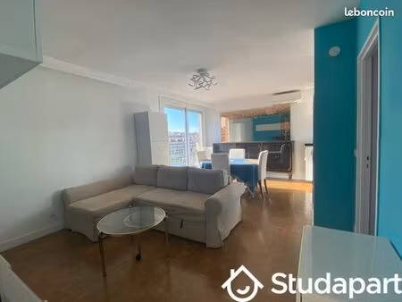 appartement 2 pièces 56 m²