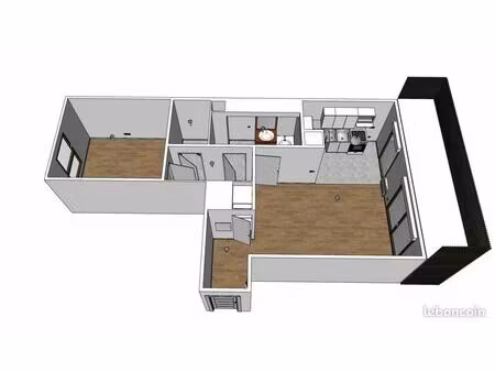 bois d'arcy  canal plaza - appartement à louer