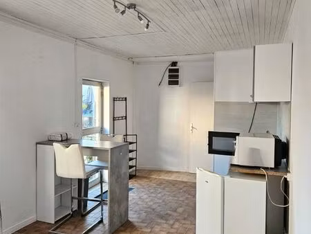 location studio 29m² avec jardin