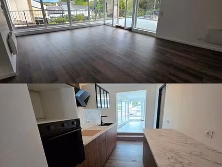 appartement coup de cœur 100 m² avec immense terrasse plein centre de creutzwald