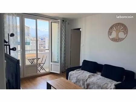à louer - f3 de 52 m2 avec garage sécurisé - rue général ferrié  grenoble
