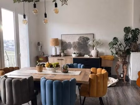 à louer – appartement triplex 120 m² utiles – saint-genest-lerpt