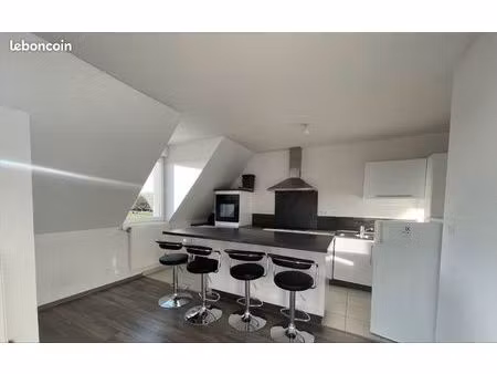 f3 65 m² – geispolsheim village – dernier étage avec vue dégagée