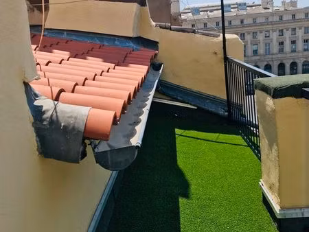 studio - quartier vieux port/belsuns - terrasse + climatisation - 23m2