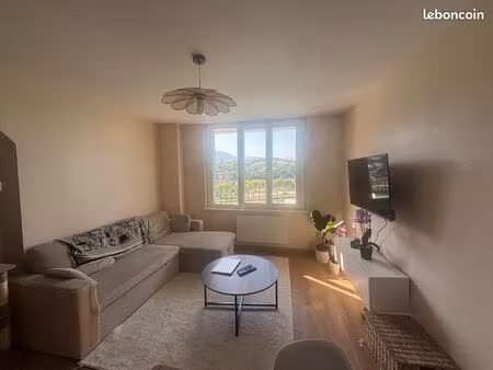 charmant t2 meublé avec vue rhône