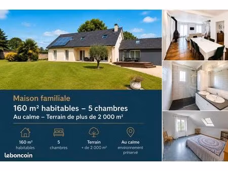 maison 8 pièces 160 m²