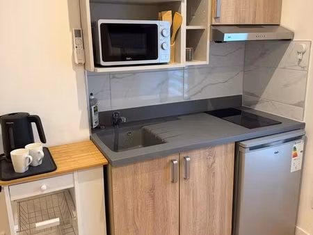 location studio meublé 20m2 guingamp