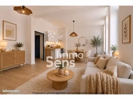 appartement 3 pièces 60 m²
