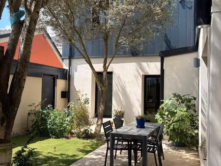maison de caractère rénovée nantes (44100) zola / croix bonneau 120 m2 - 5 pièces