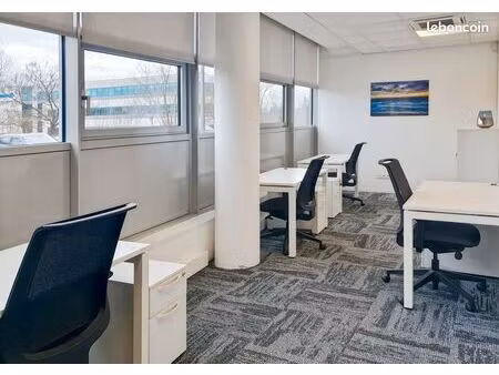 bureau privé à louer pour 5 personnes à montbonnot valley saint-ismier