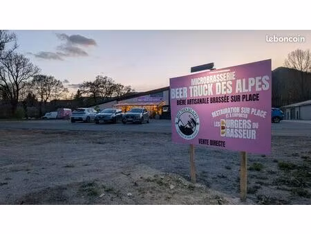 fond de commerce microbrasserie - brewpub / beer-truck / food-truck - 240m2 + terrasse 150