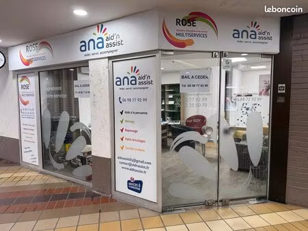 bail à céder – local d'activité 43 m² en galerie marchande