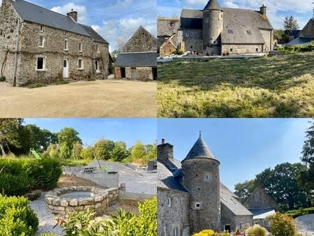 manoir 13e siecle avec gite et dépendances