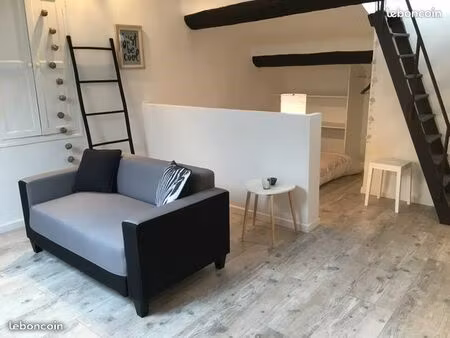 t1 meublé - 13006 mrs - rue de la loubière - quartier baille