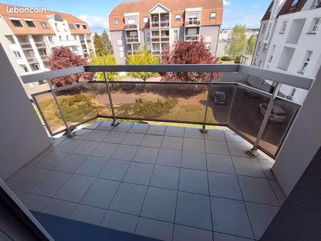 molsheim - appartement f2 de 39.17 m² avec cave  garage et parking