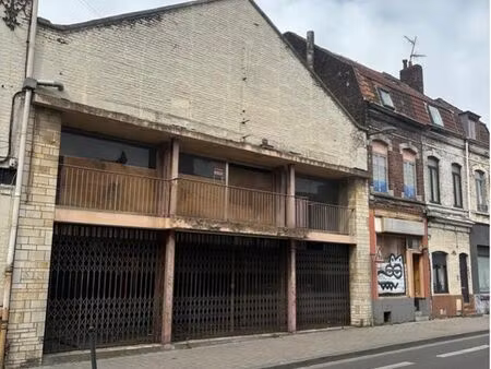 immeuble commercial brut 900m2 à roubaix - idéal marchands de biens ou investisseur