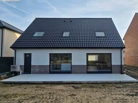 maison récente 128 m² - 4 chambres - garage - jardin sud-ouest - quartier des flandres