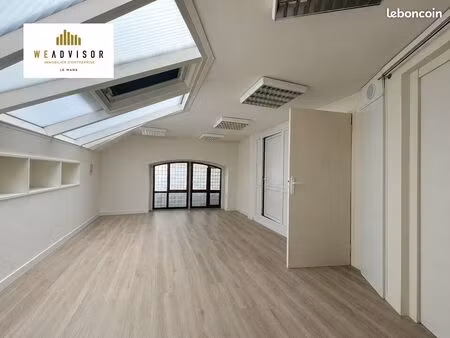 bureaux 59 m² le mans