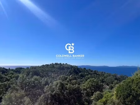 terrain avec vue sur mer rayol-canadel-sur-mer - 1258m²