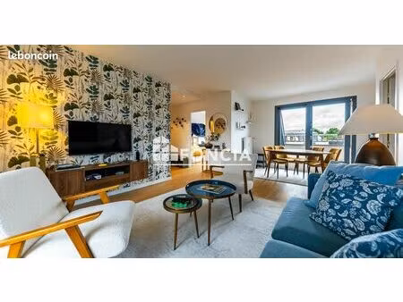 strasbourg robertsau - appartement 5 pieces duplex - 94.5m² hab./108.5m² au sol - parking 