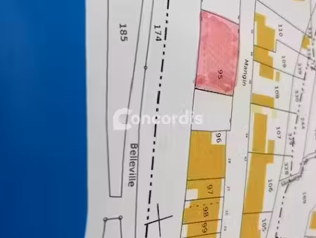 vente terrain à batir 415 m² à belleville-sur-meuse (55430)  26 000 €