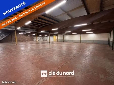 entrepôt 1017 m² seclin
