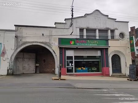 murs commerciaux 1100 m² inchy