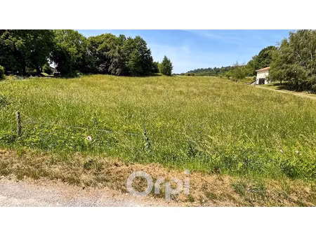 vente terrain 1200 m² à ambazac (87240)  46 000 €