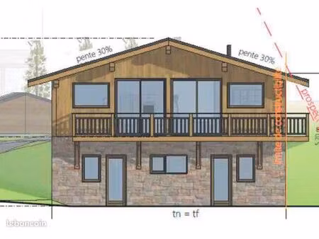 terrain 505 m² les houches