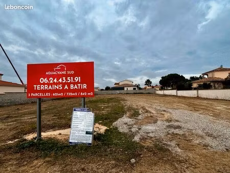 pia  grand terrain constructible