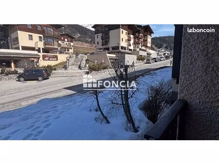 aussois -– studio 21 m² à aussois (résidence le saint-sébastien)
