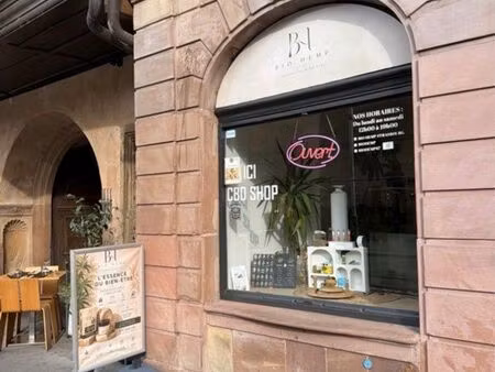 à vendre – fonds de commerce cbd & bien-être à strasbourg