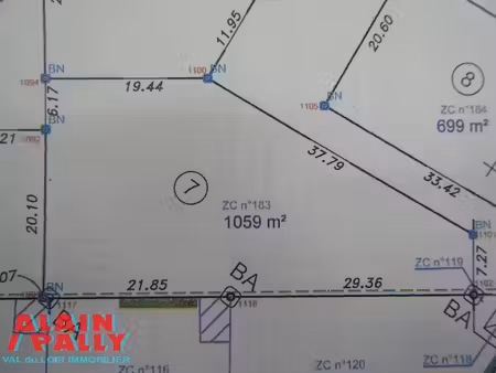 vente terrain 1059 m² à saint-jean-froidmentel (41160)  35 211 €