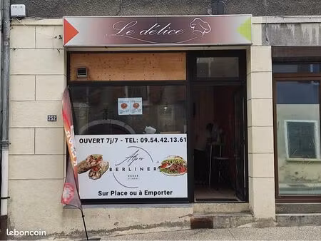 local commercial – saint-jeoire – droit au bail restauration rapide kebab