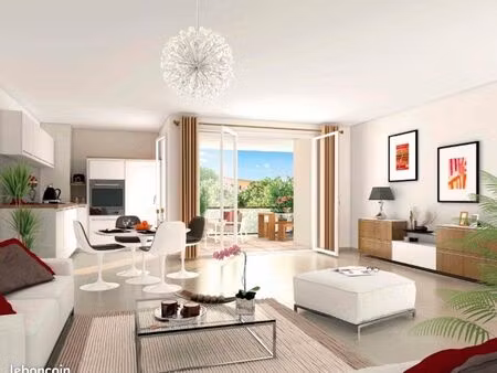 appartement 3 pièces 64 m²