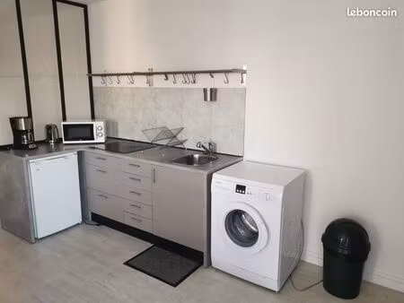 grand t1bis meublé secteur résidentiel
