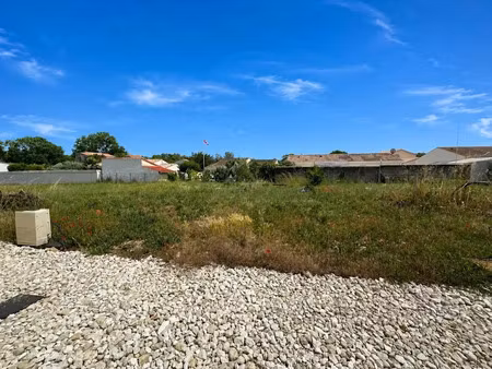 vente terrain à batir 445 m² à le chay (17600)  70 750 €