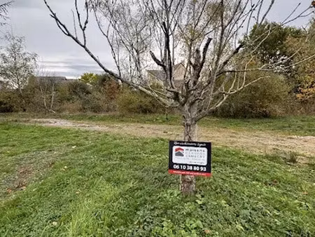vente terrain 609 m² à la pouëze (49370)  77 128 €