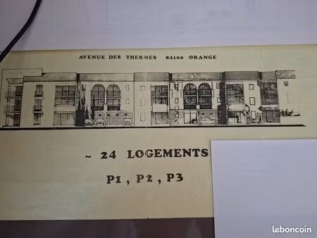 vends appartement à orange