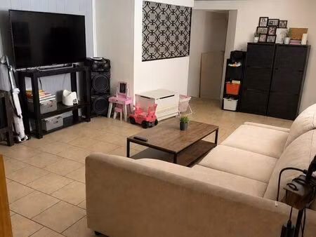 appartement t2 de 47 m² en rez-de-chaussée avec cave