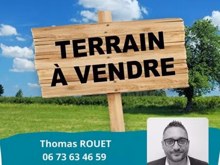 terrain 1 533 m² la roche posay