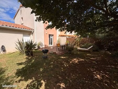 maison 4 pièces 2 chambres 62m2 -garage-jardin