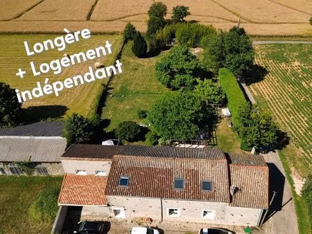 longère et logement indépendant