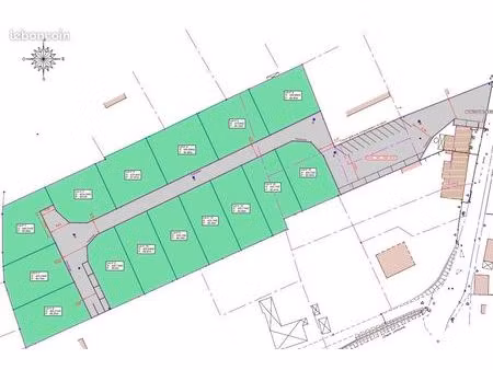 terrain viabilisé 430m² poiroux
