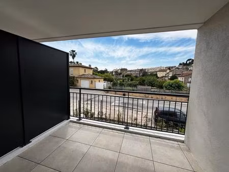 t2 neuf avec balcon et parking à cogolin