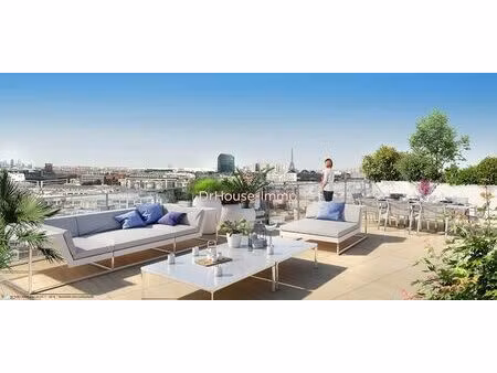 4 pièces avec terrasse et balcon