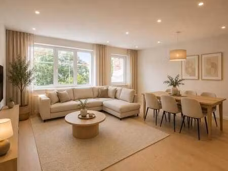 schaerbeek - appartement 2 chambres en casco de 75 m²