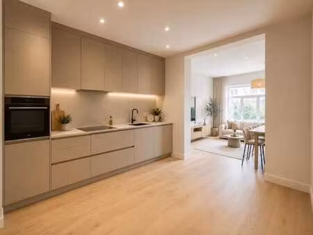 schaerbeek - appartement 2 chambres en casco de 75 m²